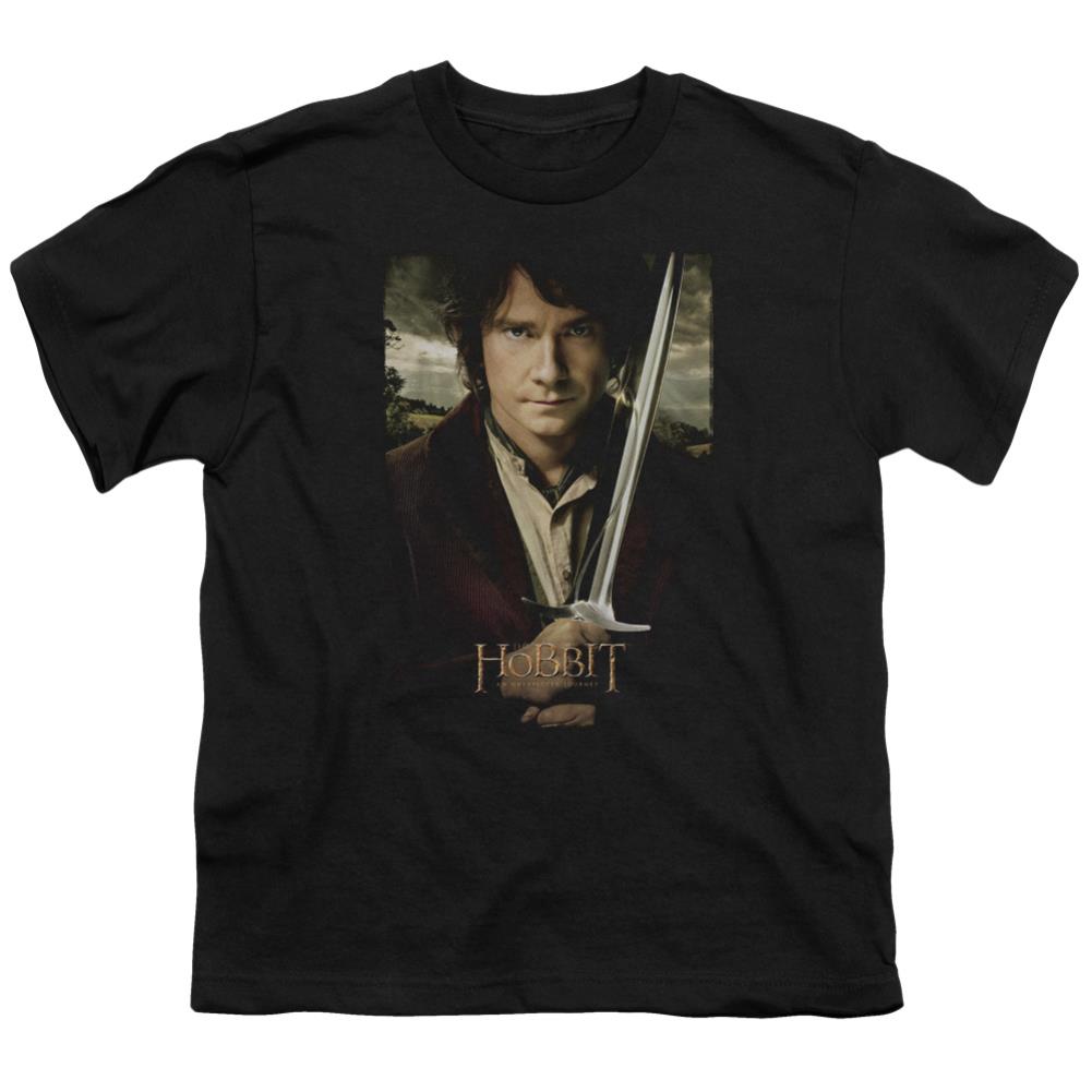 The Hobbit Baggins Poster Youth 18/1 100% Cotton Short-Sleeve T-Shirt