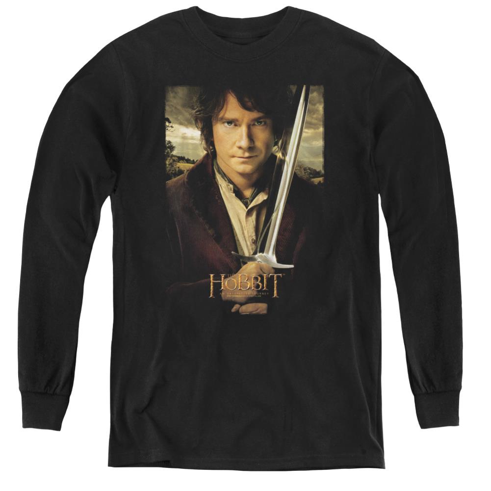 The Hobbit Baggins Poster Youth Long-Sleeve T-Shirt