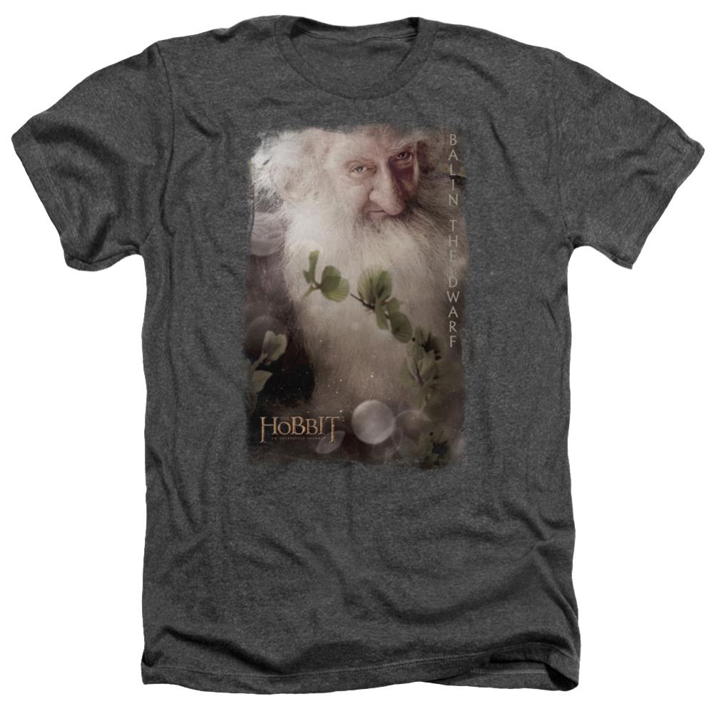 The Hobbit Balin Men's 30/1 Heather 60 40 Poly Short-Sleeve T-Shirt