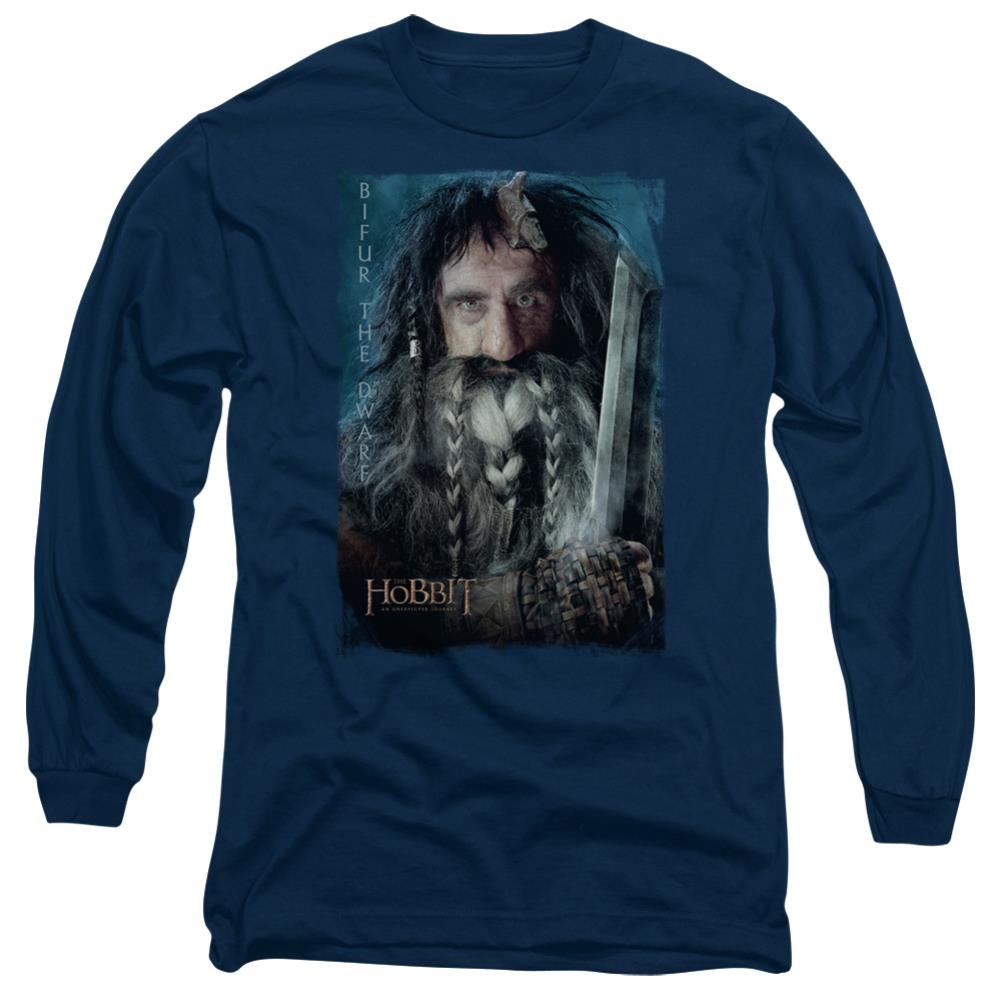 The Hobbit Bifur Men's 18/1 Cotton Long-Sleeve T-Shirt