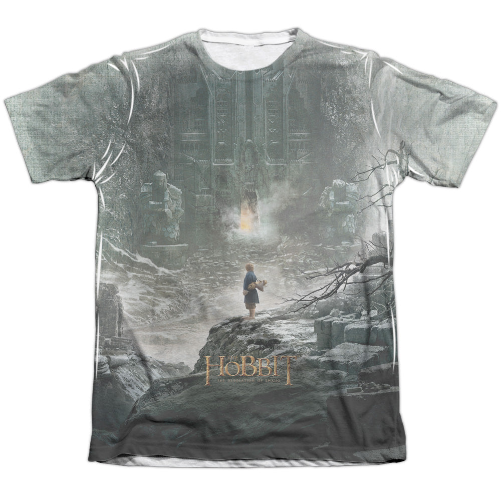The Hobbit Big Poster Men's Regular Fit Poly Cotton Short-Sleeve T-Shirt
