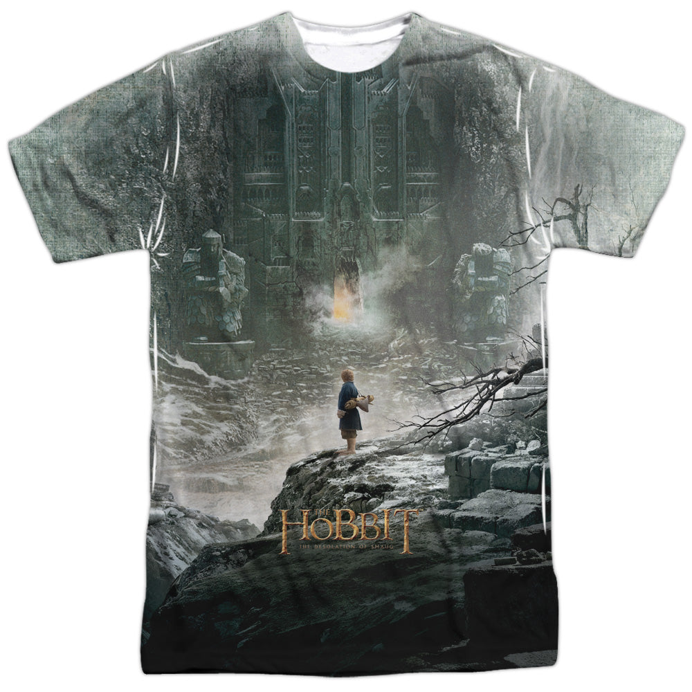 The Hobbit Big Poster Men's Regular Fit Polyester Short-Sleeve T-Shirt