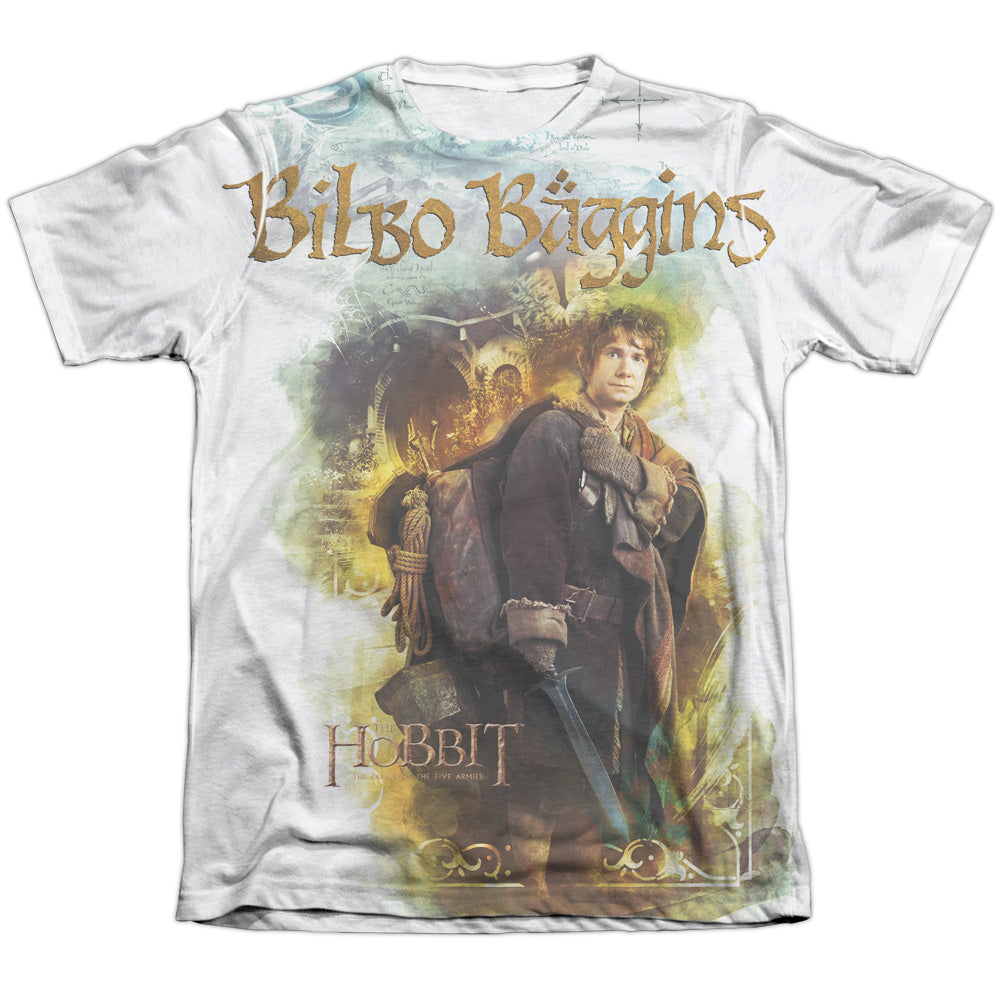 The Hobbit Bilbo Men's Regular Fit Poly Cotton Short-Sleeve T-Shirt