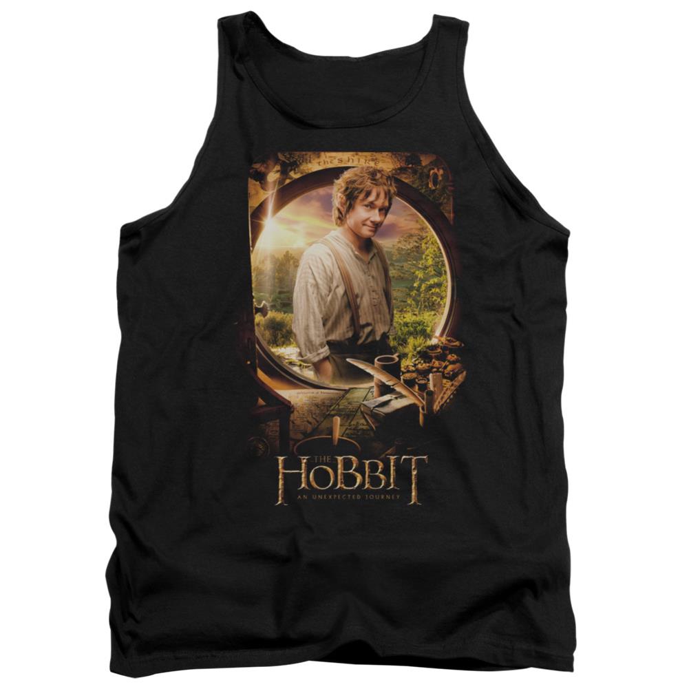 The Hobbit Bilbo Poster Men's 18/1 Cotton Tank Top