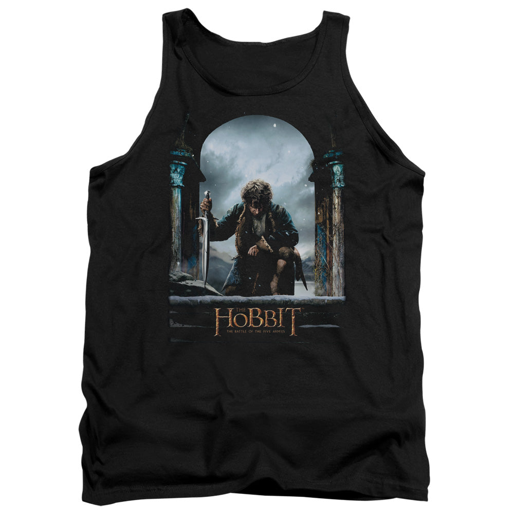 The Hobbit Bilbo Poster Men's 18/1 Cotton Tank Top