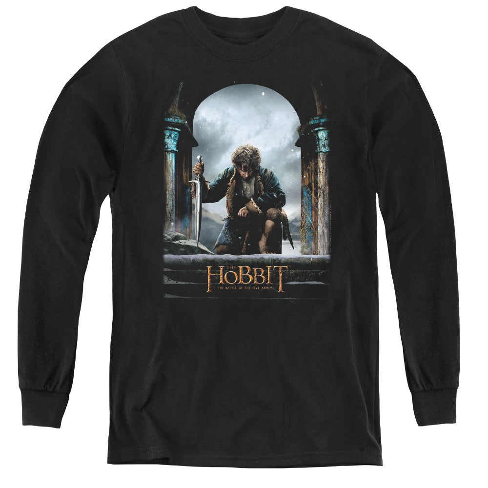 The Hobbit Bilbo Poster Youth Long-Sleeve T-Shirt