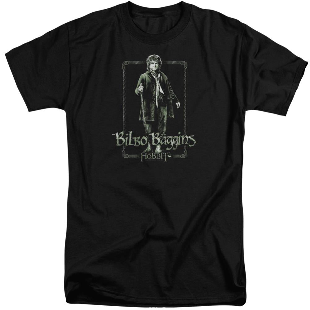 The Hobbit Bilbo Stare Men's 18/1 Tall Cotton Short-Sleeve T-Shirt