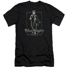 The Hobbit Bilbo Stare Men's Ultra-Soft 30/1 Cotton Slim Short-Sleeve T-Shirt