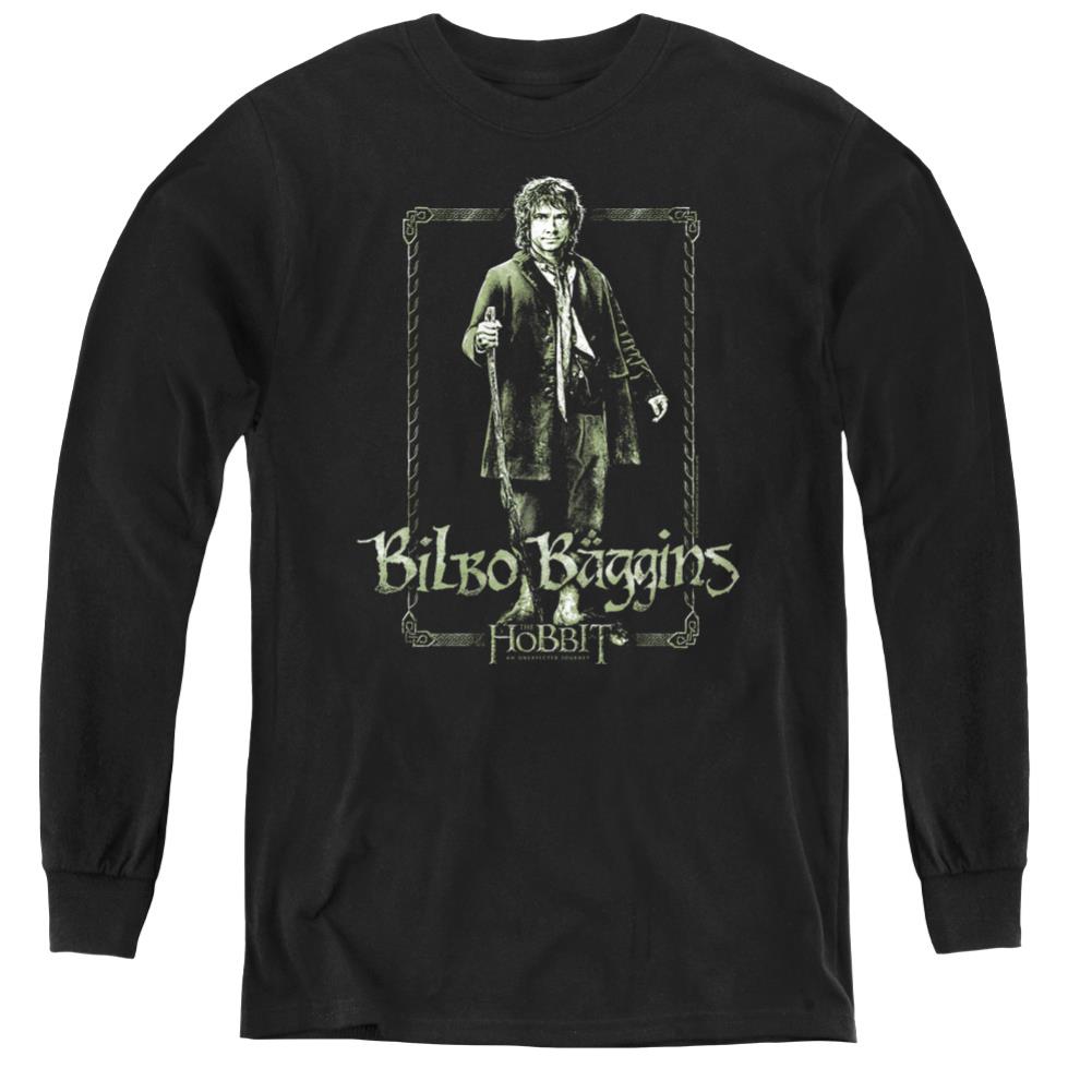 The Hobbit Bilbo Stare Youth Long-Sleeve T-Shirt