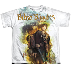 The Hobbit Bilbo Youth Regular Fit Poly Short-Sleeve T-Shirt