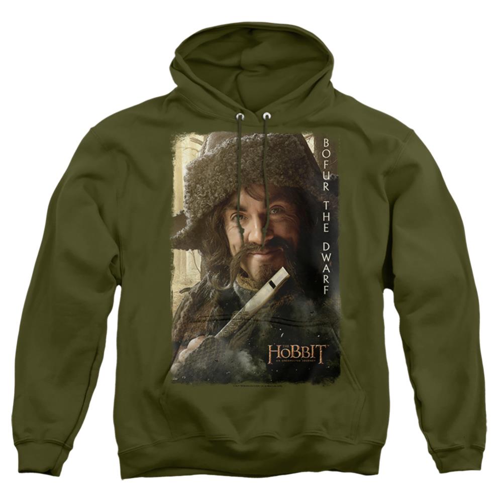 The Hobbit Bofur Men's Pull-Over 75 25 Poly Hoodie