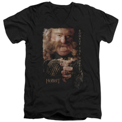 The Hobbit Bombur Men's 30/1 Cotton Slim V-Neck T-Shirt