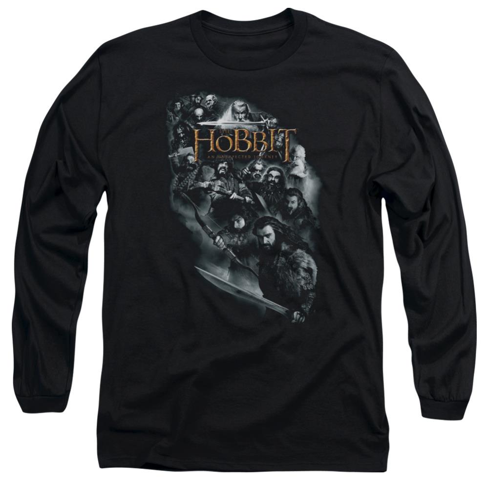 The Hobbit Cast Of Characters Men's 18/1 Cotton Long-Sleeve T-Shirt