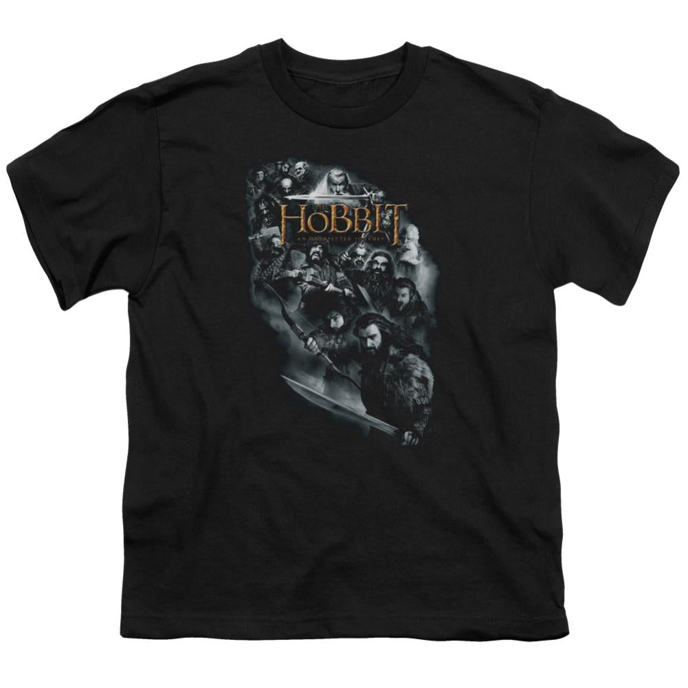 The Hobbit Cast Of Characters Youth 18/1 100% Cotton Short-Sleeve T-Shirt