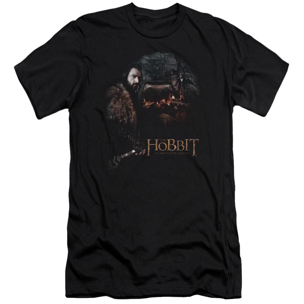 The Hobbit Cauldron Men's Ultra-Soft 30/1 Cotton Slim Short-Sleeve T-Shirt