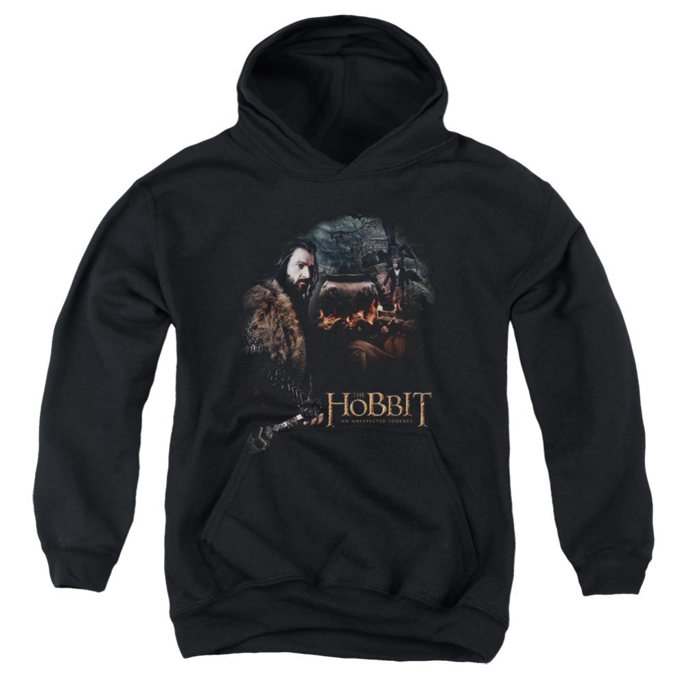 The Hobbit Cauldron Youth Cotton Poly Pull-Over Hoodie