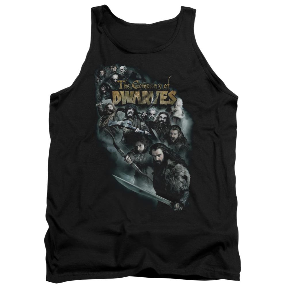 The Hobbit Company Of Dwarves Men's 18/1 Cotton Tank Top