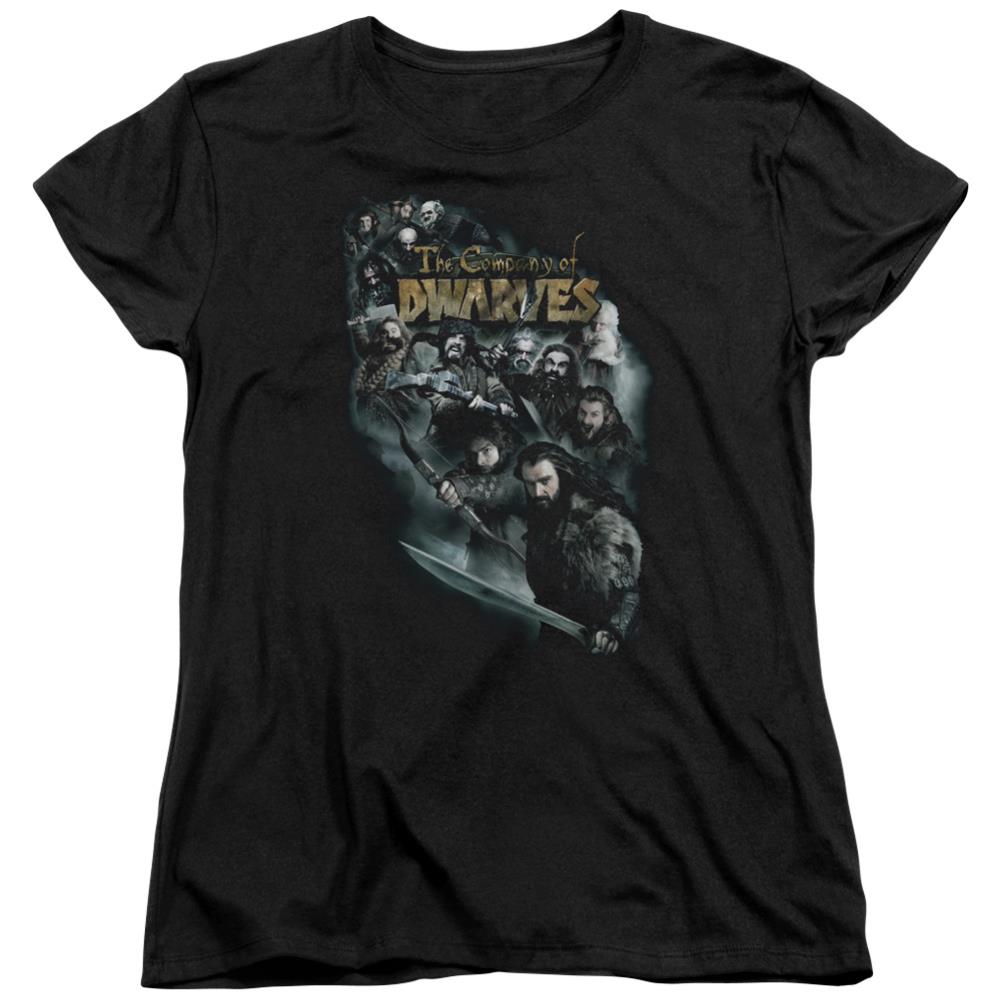 The Hobbit Company Of Dwarves Women's 18/1 Cotton Short-Sleeve T-Shirt