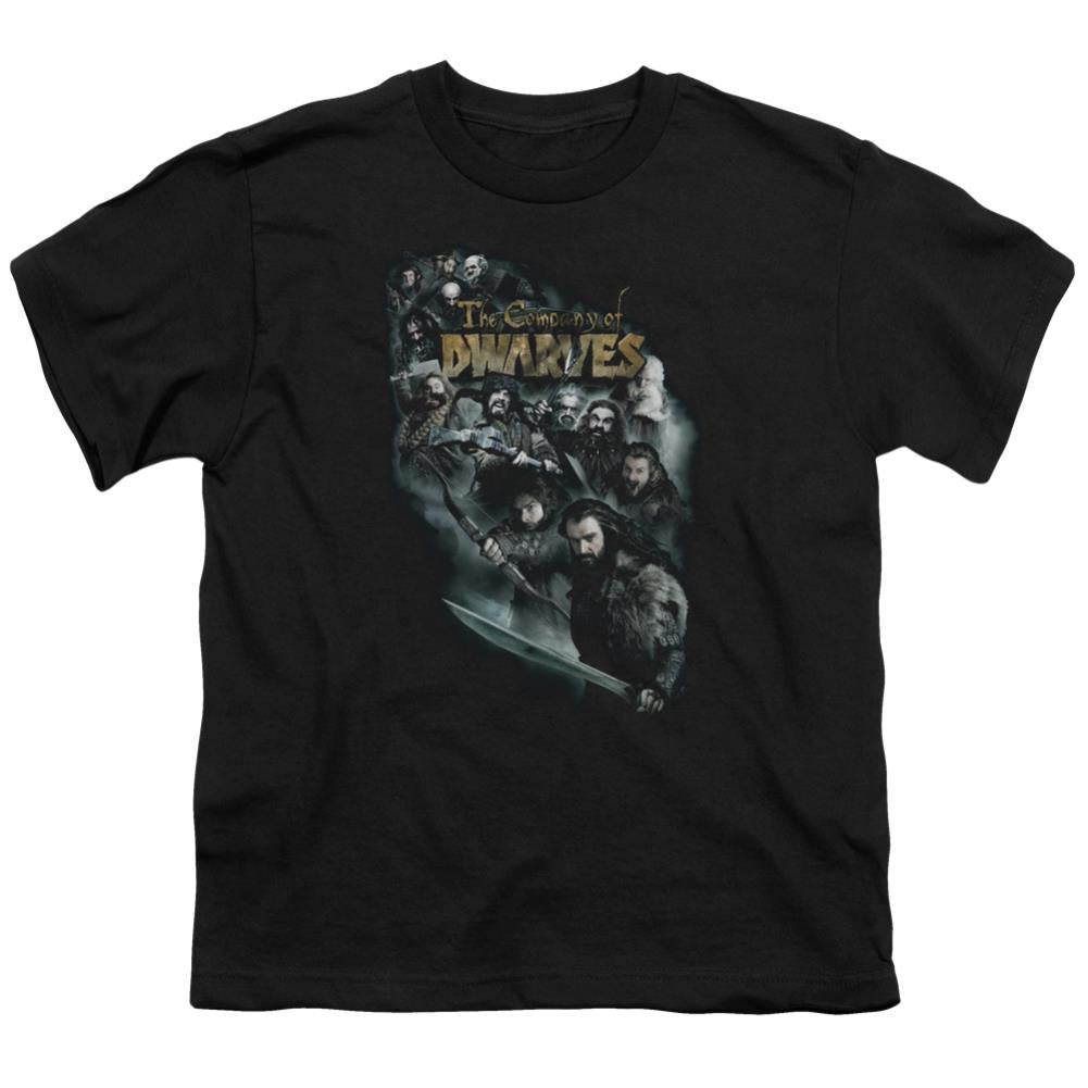 The Hobbit Company Of Dwarves Youth 18/1 100% Cotton Short-Sleeve T-Shirt