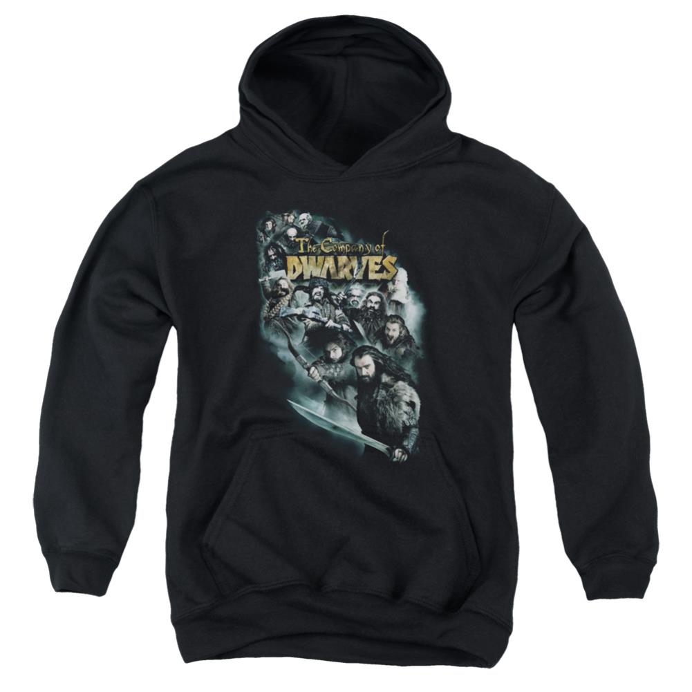 The Hobbit Company Of Dwarves Youth Cotton Poly Pull-Over Hoodie