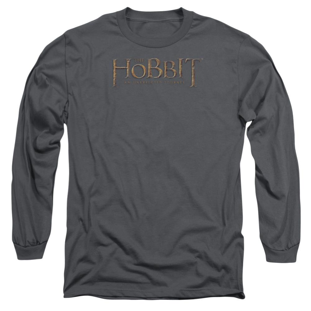 The Hobbit Distressed Logo Men's 18/1 Cotton Long-Sleeve T-Shirt