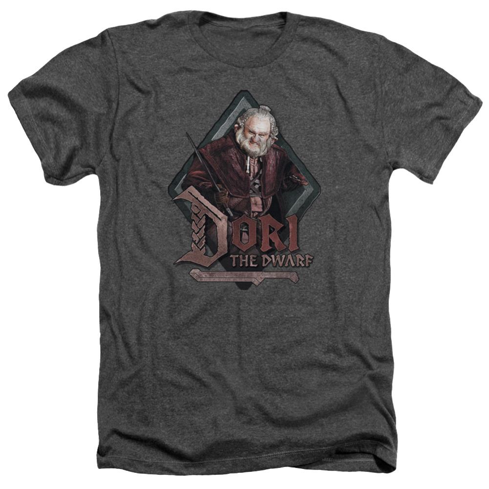 The Hobbit Dori Men's 30/1 Heather 60 40 Poly Short-Sleeve T-Shirt