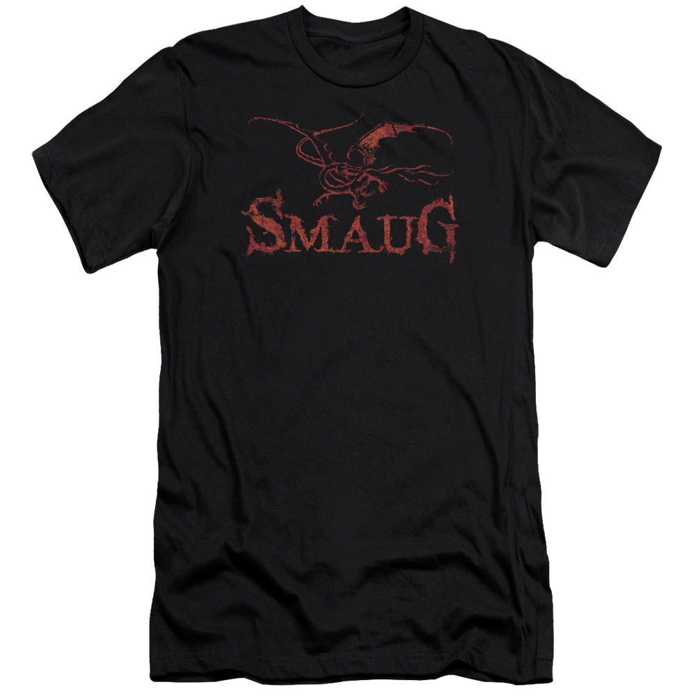 The Hobbit Dragon Men's Ultra-Soft 30/1 Cotton Slim Short-Sleeve T-Shirt