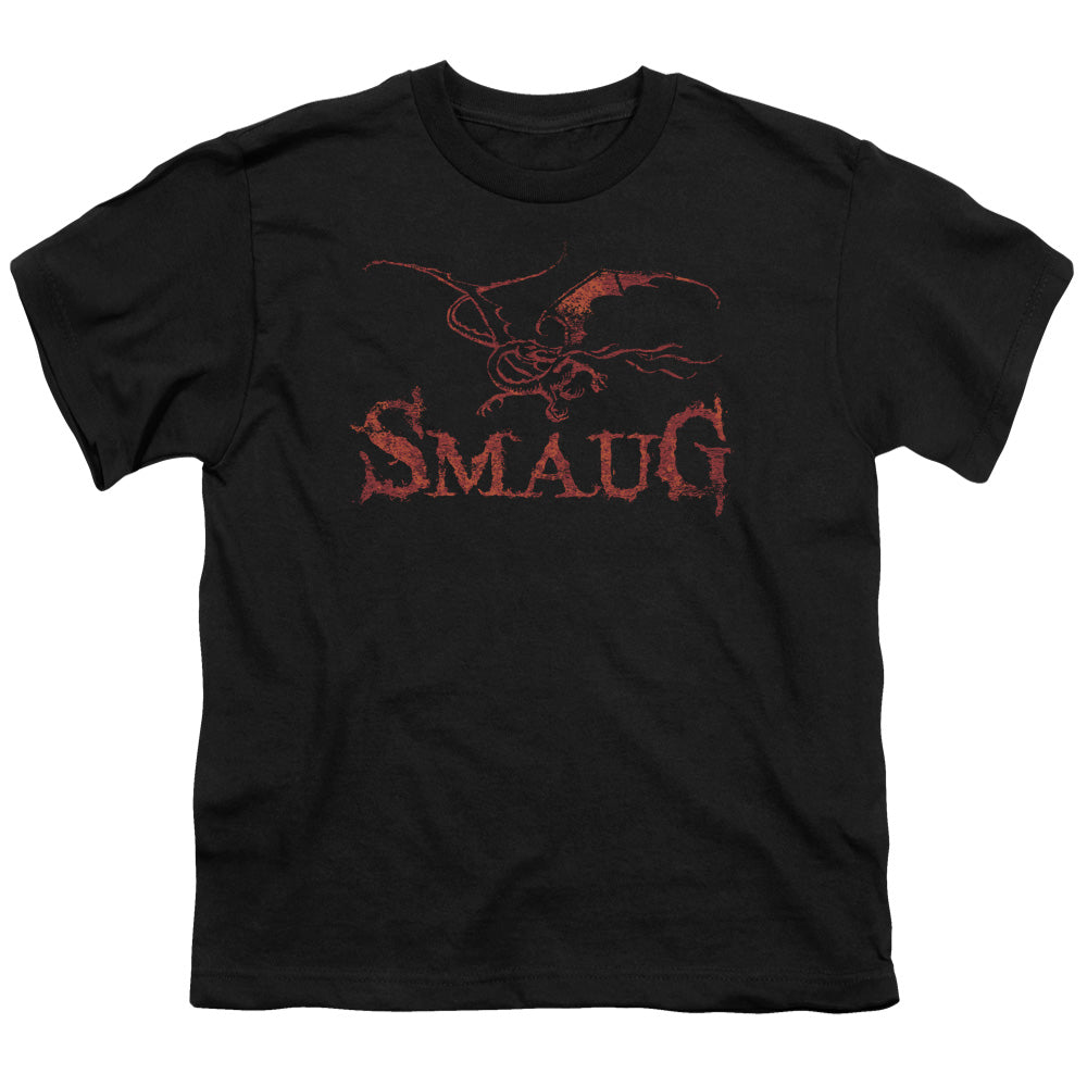 The Hobbit Dragon Youth 18/1 100% Cotton Short-Sleeve T-Shirt
