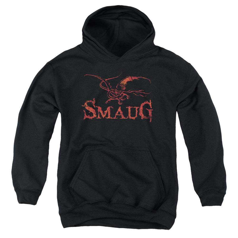 The Hobbit Dragon Youth Cotton Poly Pull-Over Hoodie