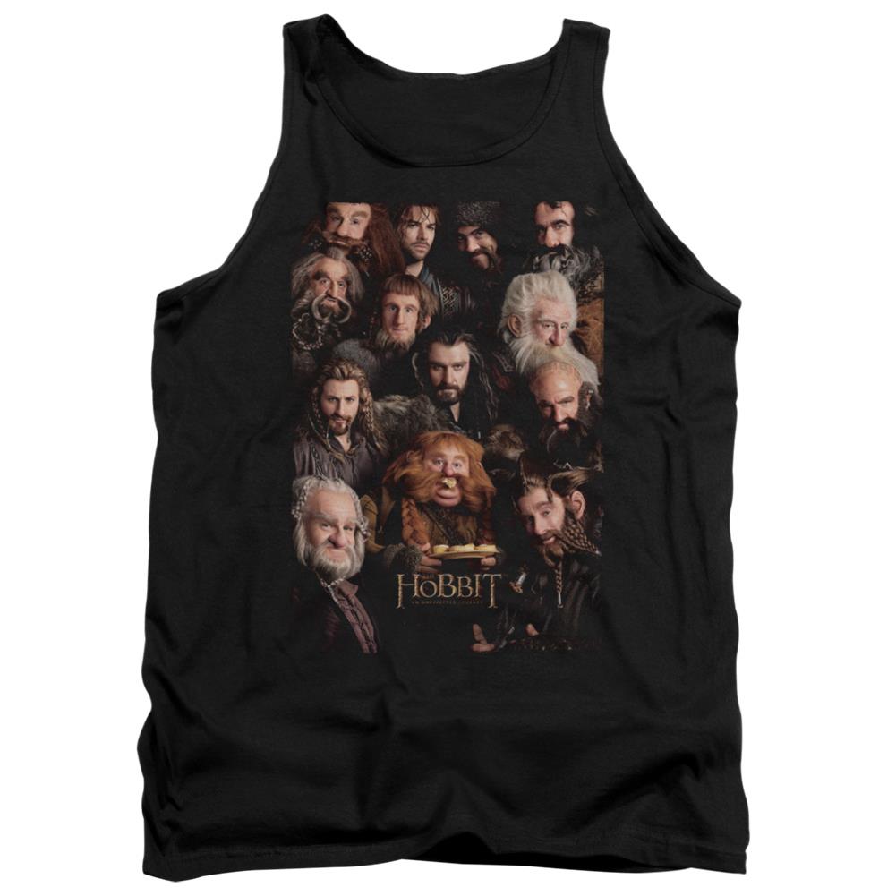 The Hobbit Dwarves Poster Men's 18/1 Cotton Tank Top