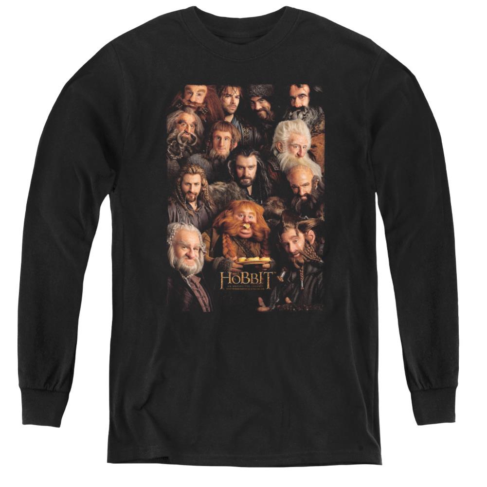 The Hobbit Dwarves Poster Youth Long-Sleeve T-Shirt