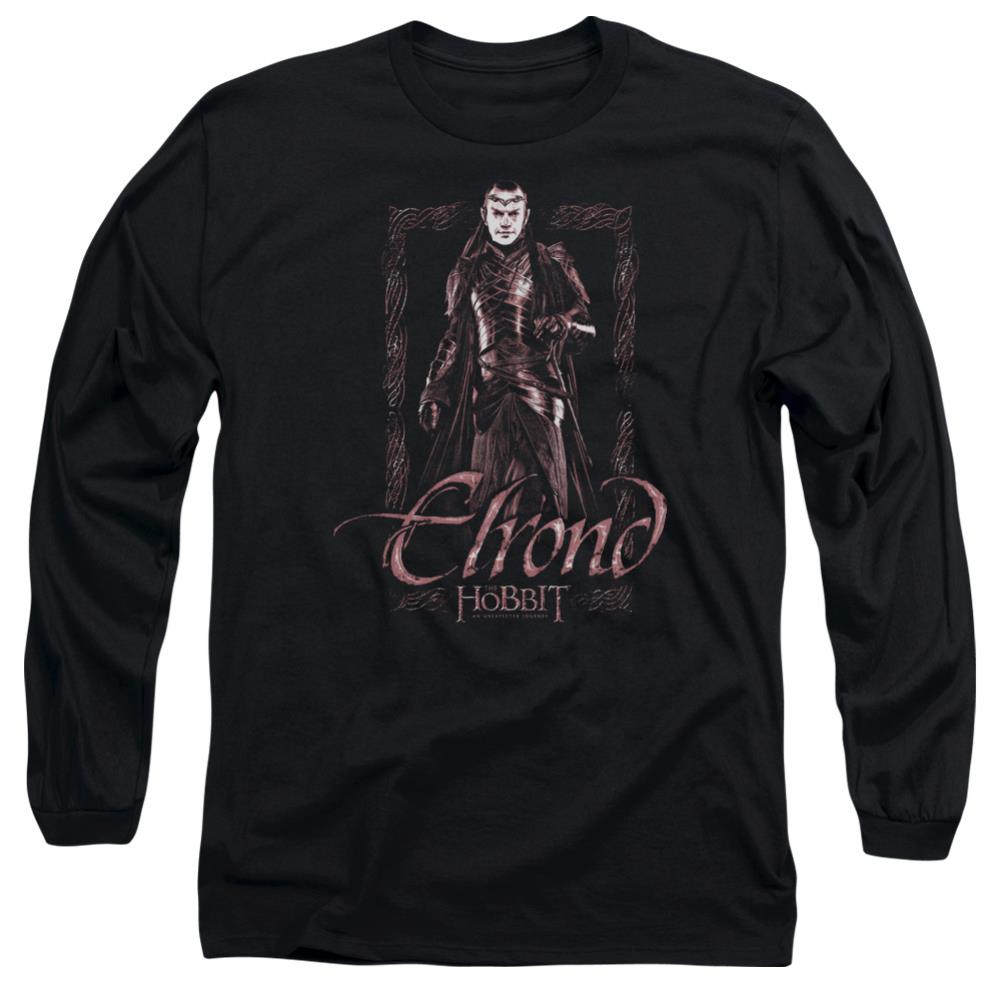 The Hobbit Elrond Stare Men's 18/1 Cotton Long-Sleeve T-Shirt