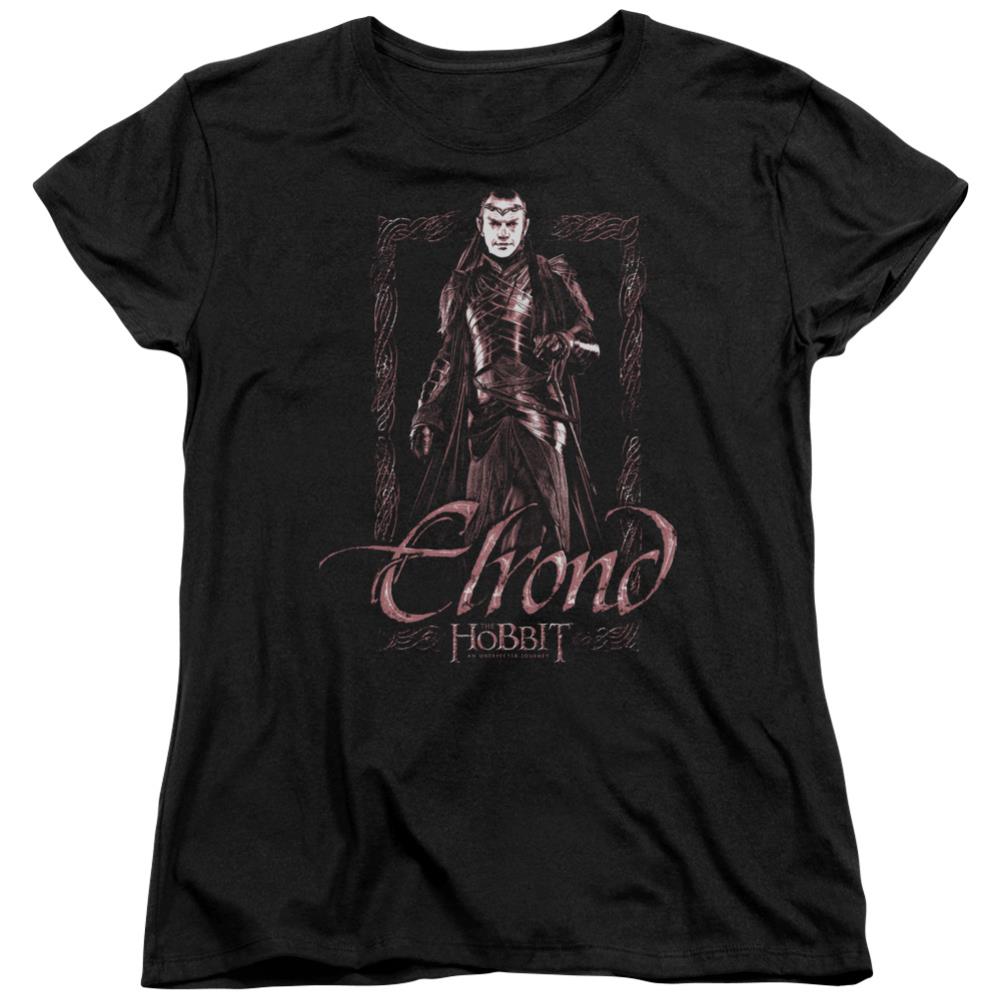 The Hobbit Elrond Stare Women's 18/1 Cotton Short-Sleeve T-Shirt