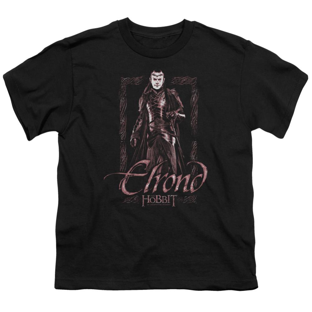 The Hobbit Elrond Stare Youth 18/1 100% Cotton Short-Sleeve T-Shirt
