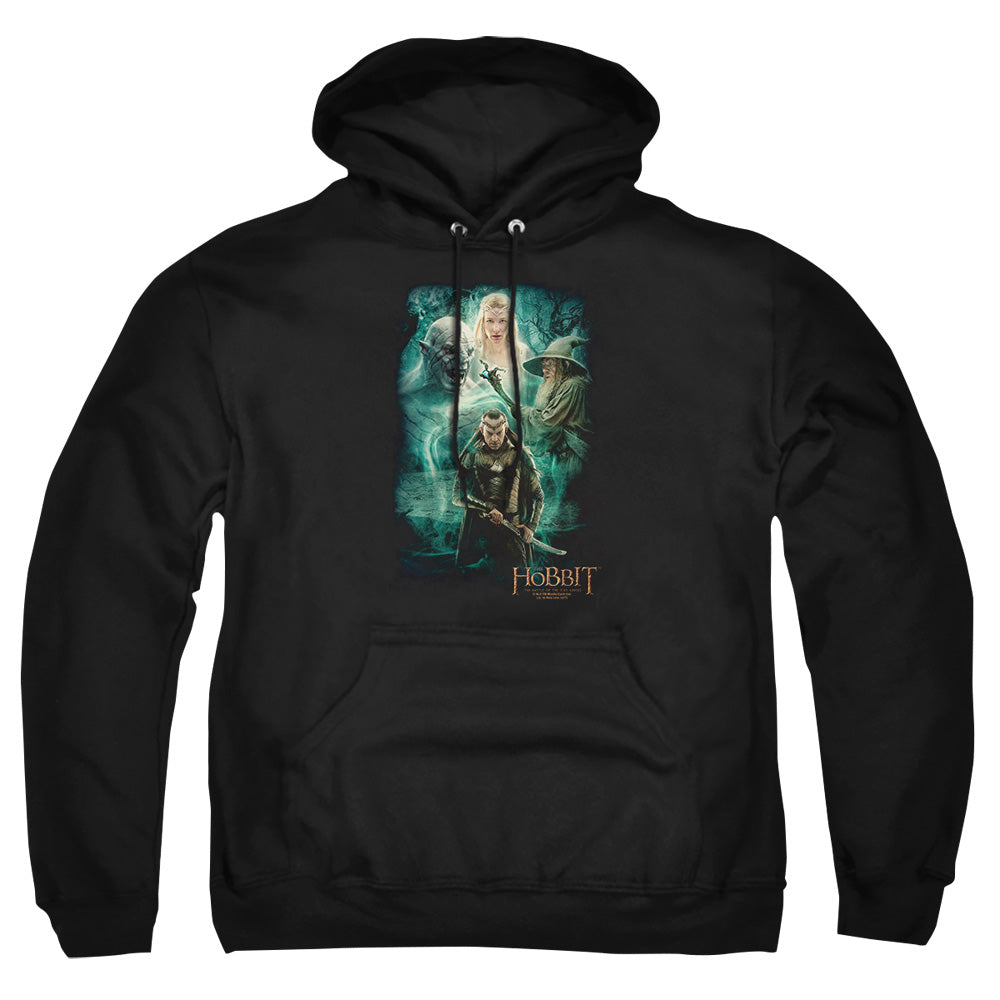 The Hobbit Elronds Crew Men's Pull-Over 75 25 Poly Hoodie