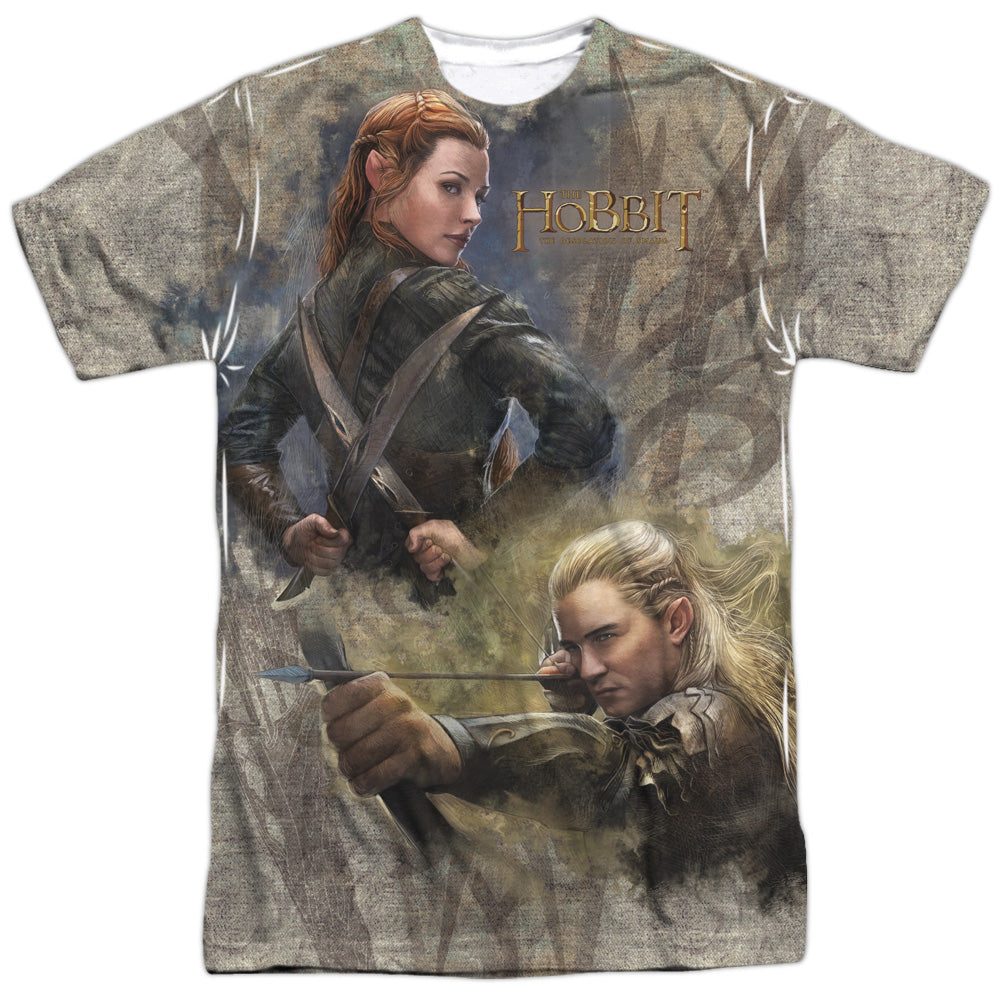 The Hobbit Elves Men's Regular Fit Polyester Short-Sleeve T-Shirt