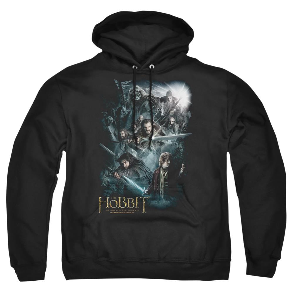 The Hobbit Epic Adventure Men's Pull-Over 75 25 Poly Hoodie