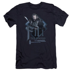 The Hobbit Fili Men's Ultra-Soft 30/1 Cotton Slim Short-Sleeve T-Shirt