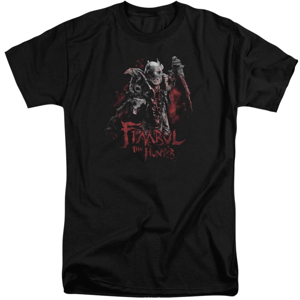 The Hobbit Fimbul The Hunter Men's 18/1 Tall Cotton Short-Sleeve T-Shirt