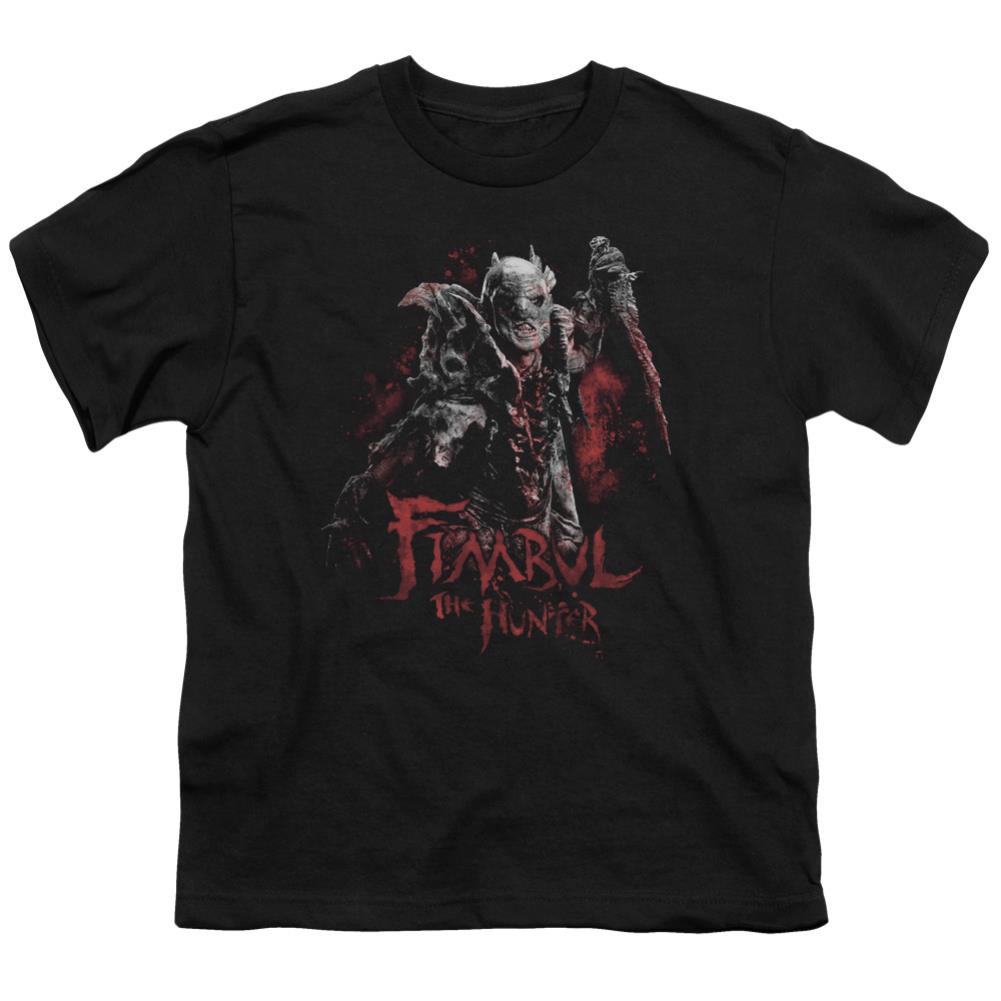 The Hobbit Fimbul The Hunter Youth 18/1 100% Cotton Short-Sleeve T-Shirt