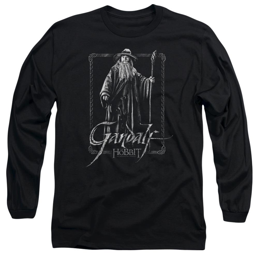 The Hobbit Gandalf Stare Men's 18/1 Cotton Long-Sleeve T-Shirt