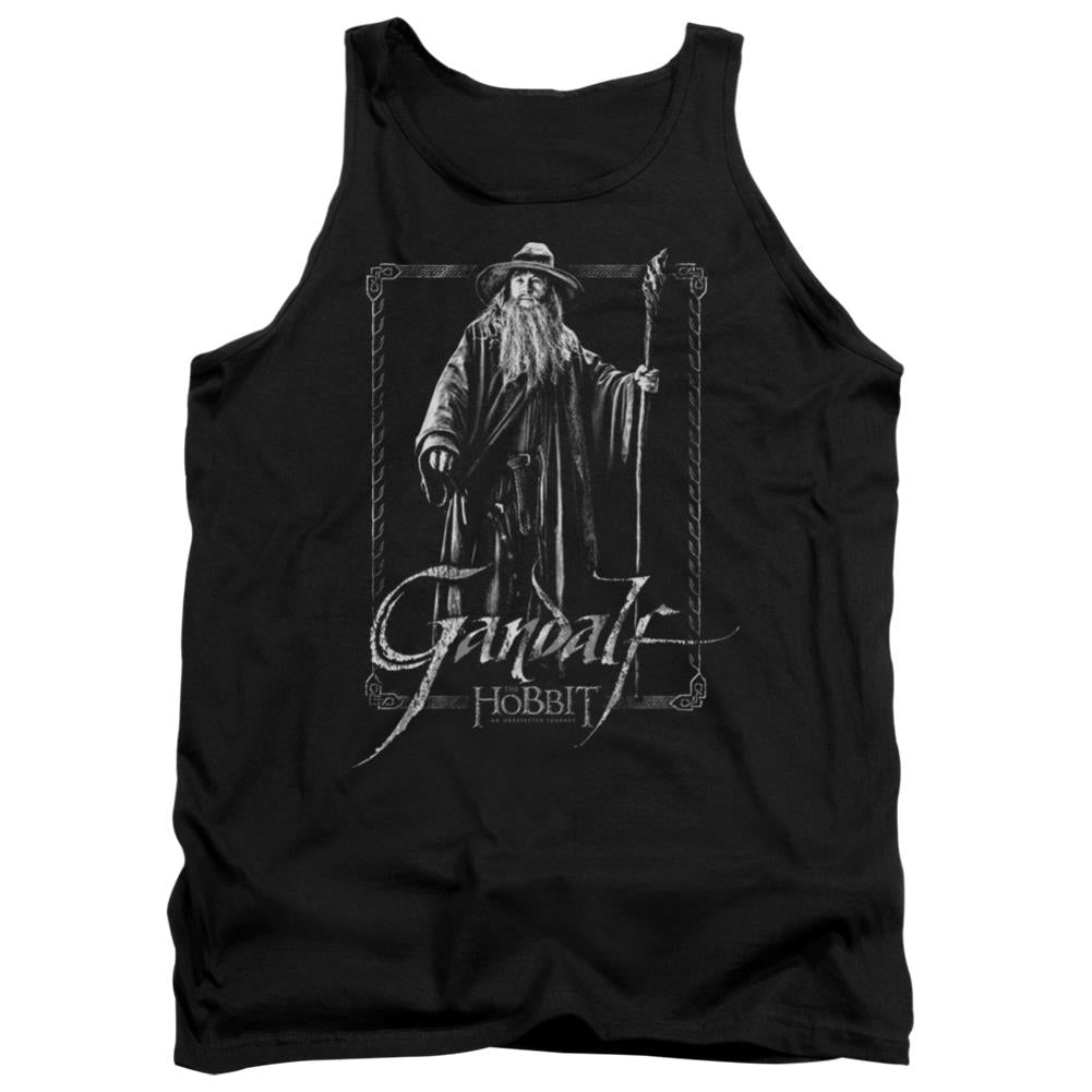 The Hobbit Gandalf Stare Men's 18/1 Cotton Tank Top