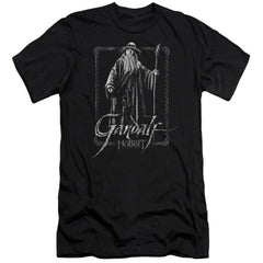 The Hobbit Gandalf Stare Men's Ultra-Soft 30/1 Cotton Slim Short-Sleeve T-Shirt