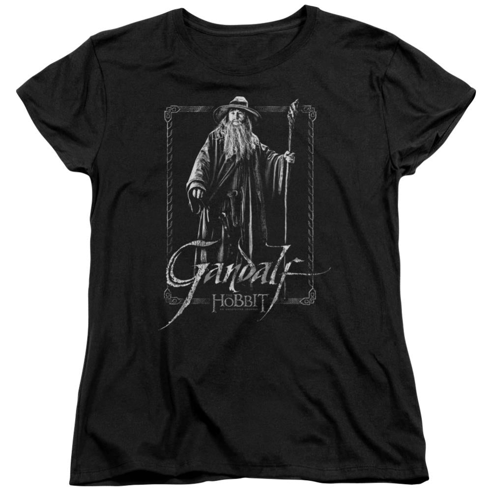 The Hobbit Gandalf Stare Women's 18/1 Cotton Short-Sleeve T-Shirt