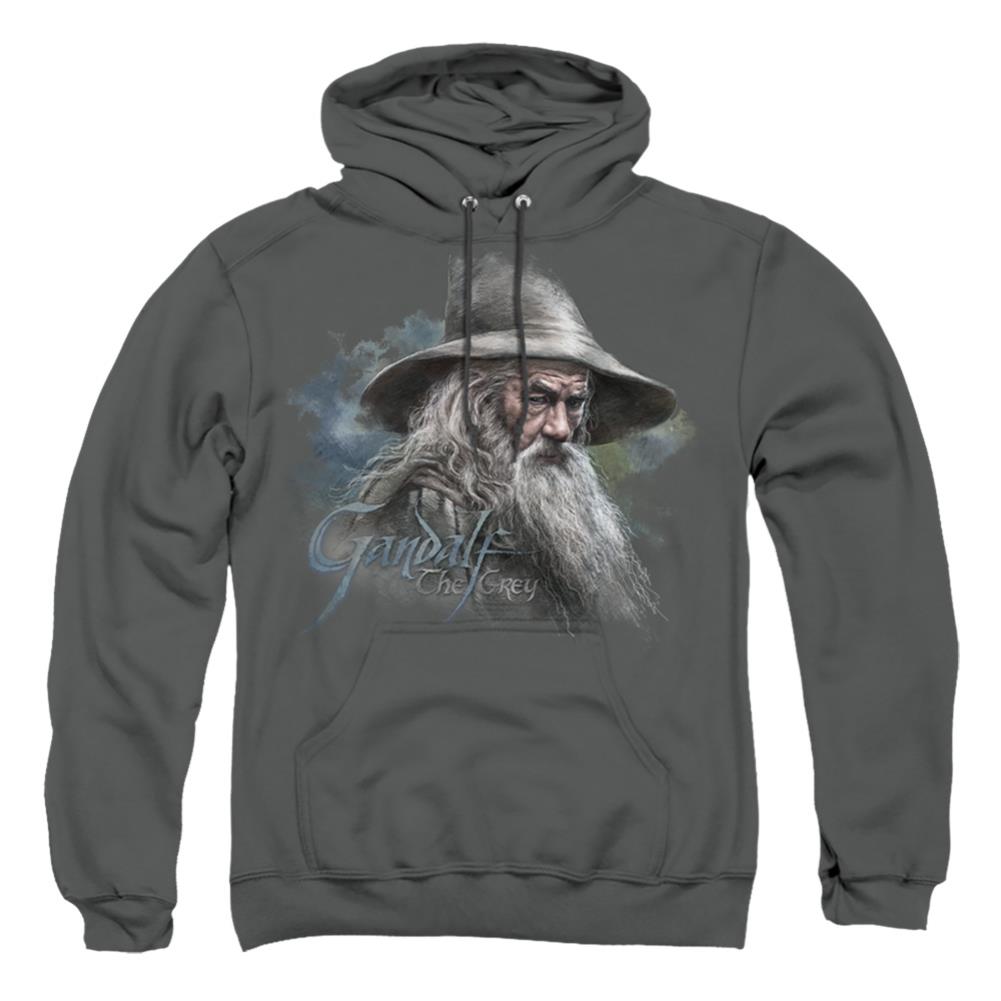 The Hobbit Gandalf The Grey Men's Pull-Over 75 25 Poly Hoodie