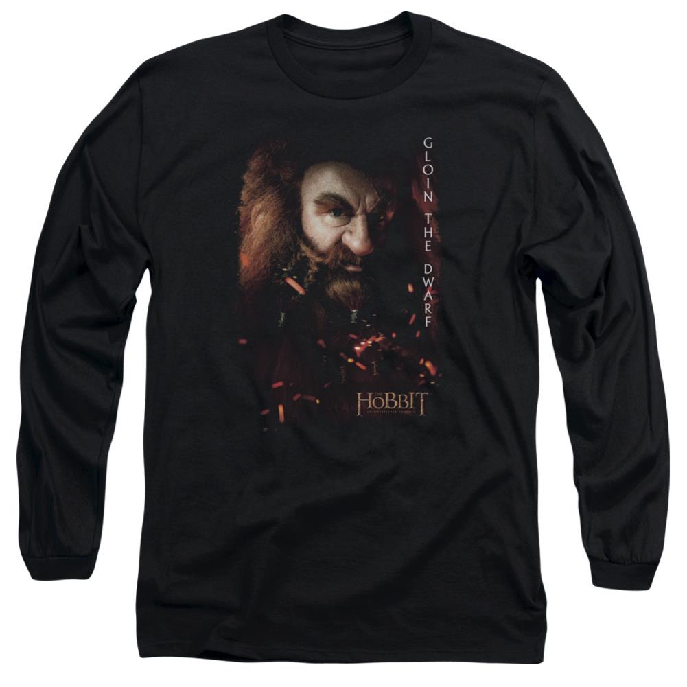 The Hobbit Gloin Poster Men's 18/1 Cotton Long-Sleeve T-Shirt