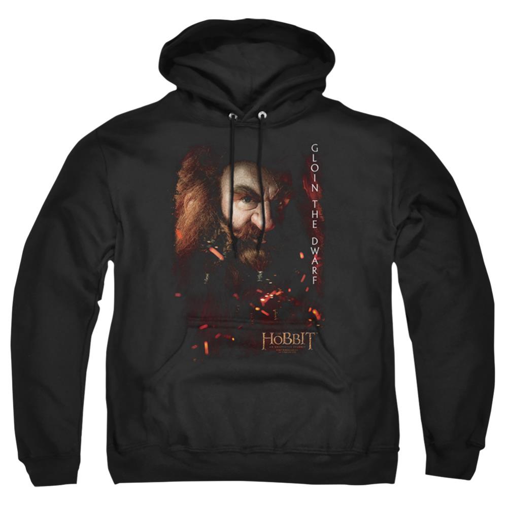 The Hobbit Gloin Poster Men's Pull-Over 75 25 Poly Hoodie