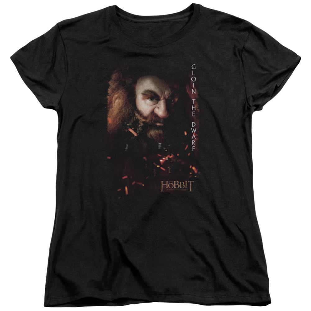The Hobbit Gloin Poster Women's 18/1 Cotton Short-Sleeve T-Shirt