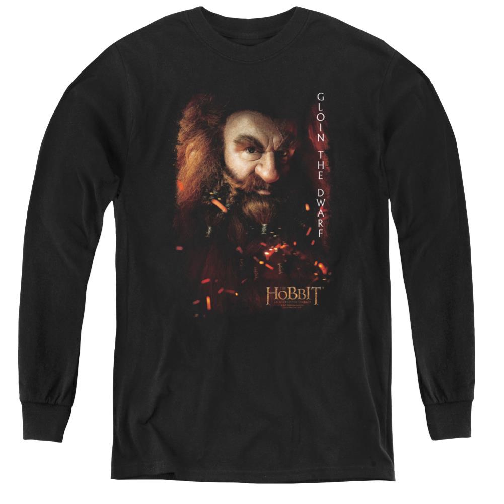 The Hobbit Gloin Poster Youth Long-Sleeve T-Shirt