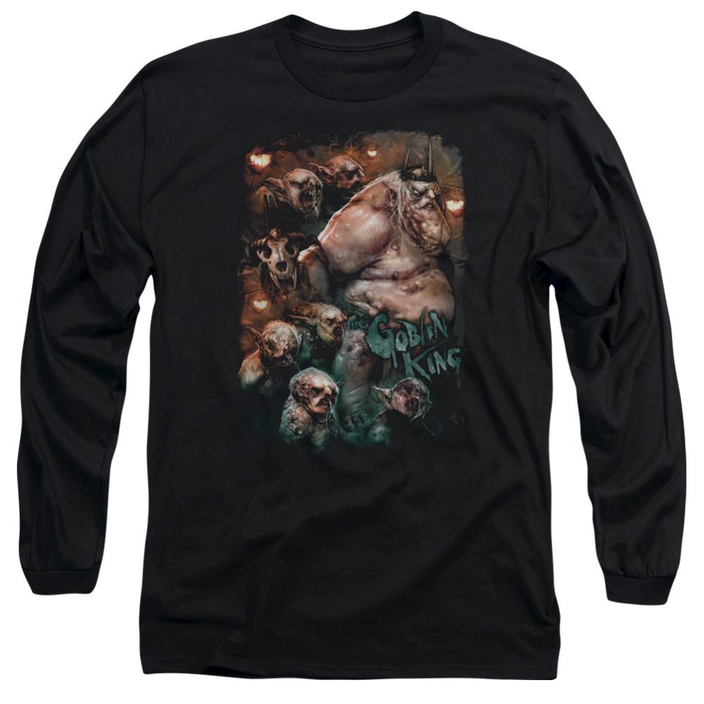 The Hobbit Goblin King Men's 18/1 Cotton Long-Sleeve T-Shirt